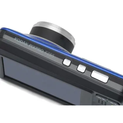 Câmera Compacta Kodak Pixpro Fz55 16mp Full Hd 5x Zoom - Azul