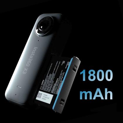Imagem de Câmera de ação 360 Insta360 X3 à prova d'água de 5,7 K, vídeo HDR