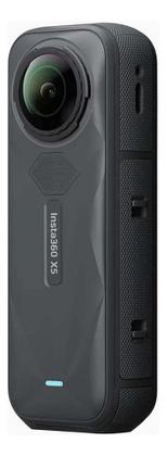 Imagem de Câmera De Ação Insta360 X5 8k 360º Ipx8 À Prova Dágua Chip Triple Ai 2400mah Bateria Lentes Resistentes E Substituíveis Cor Preta