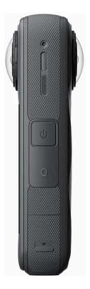 Imagem de Câmera De Ação Insta360 X5 8k 360º Ipx8 À Prova Dágua Chip Triple Ai 2400mah Bateria Lentes Resistentes E Substituíveis Cor Preta