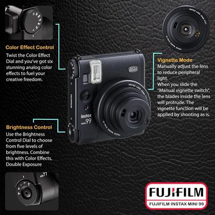 Imagem de Câmera de filme instantâneo Fujifilm Instax Mini 99 com 20 filmes