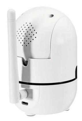 Imagem de Câmera de Monitoramento Wifi HD Branca