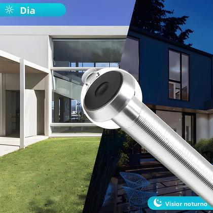 Imagem de Câmera De Olho Mágico Mini WiFi De 16MM V380 Com Visão Noturna Grande Angular H.265 P2P ONVIF