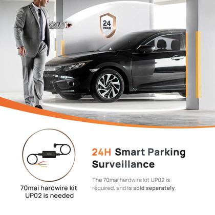 Imagem de Câmera de painel 70mai Lite 1080P Full HD Sony IMX307 130 WDR