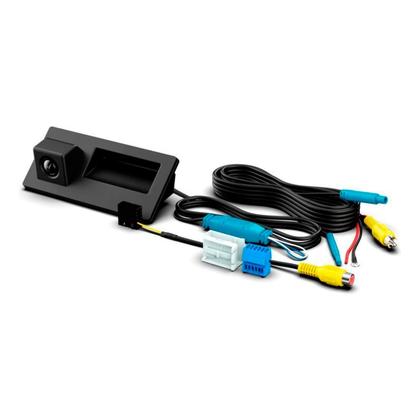 Imagem de Câmera de Ré Automotiva Faaftech FT-CAM-VW3 Plug and Play p/Multimídia Compatível Volkswagen Nivus T-Cross Tera e Virtus