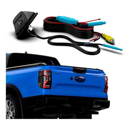 Imagem de Câmera de Ré Exclusiva HD Universal para Pickups com Visão Noturna 180 Lente Vidro Carro - Faaftech