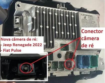 Imagem de Câmera de ré original Fiat Pulse 2022 2023