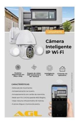 Imagem de Câmera De Segurança 360 Smart Wifi Agl Externa