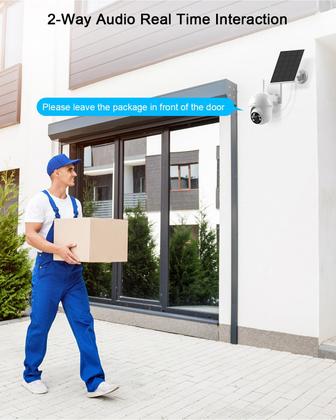 Imagem de Câmera de segurança ANRAN Q1 Wireless Outdoor 2K Solar IP65