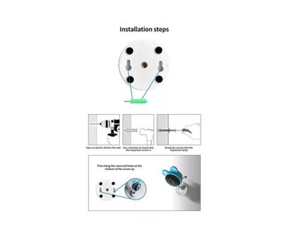 Imagem de Camera de Segurança Babá Eletronica Infantil Bebe Kids Baby Monitor LCd 2,8 Monitoramento de Temperatura  Com Visão Noturna Sem Fio Microfone 4x Zoom