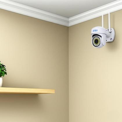 Imagem de Câmera de Segurança Câmera Ip Icsee Prova Dágua Infravermelho Externa Wifi Hd 1080p