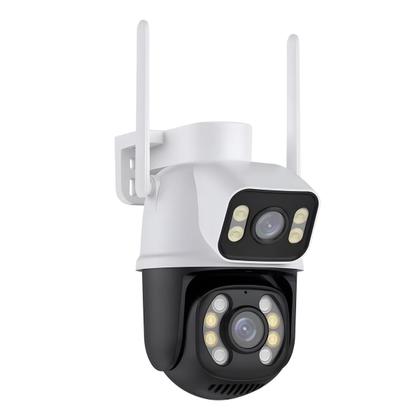 Imagem de Câmera de Segurança Dupla Wi-fi Smart Angulo Duplo A28B 3mp Icsee