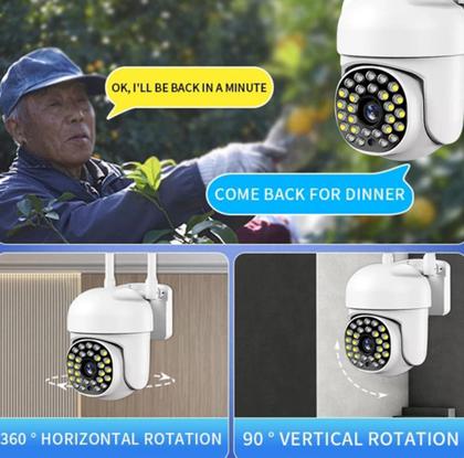 Imagem de Câmera De Segurança Externa 360º Wifi 1080p Ip Ptz Alerta Audio Noturna Yousee