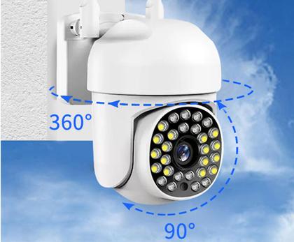 Imagem de Câmera De Segurança Externa 360º Wifi 1080p Ip Ptz Alerta Audio Noturna Yousee