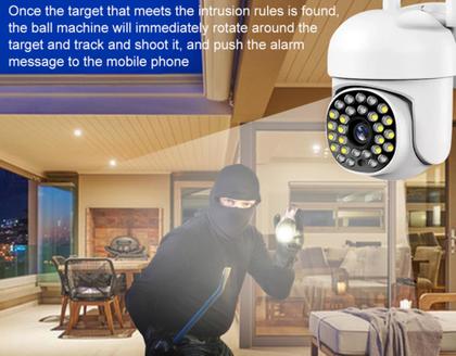 Imagem de Câmera De Segurança Externa 360º Wifi 1080p Ip Ptz Alerta Audio Noturna Yousee