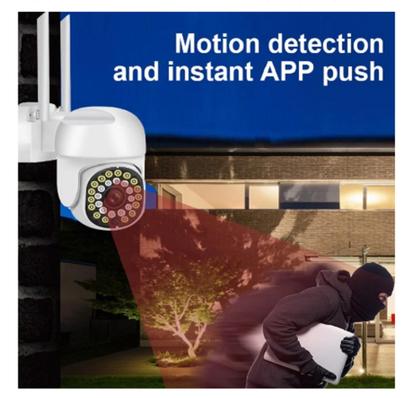 Imagem de Câmera De Segurança Externa 360º Wifi 1080p Ip Ptz Alerta Audio Noturna Yousee