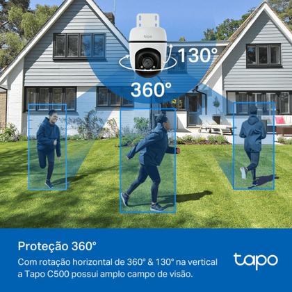 Imagem de Câmera de Segurança Externa Full Hd Wifi 360 Tapo C500 Branco Tp Link