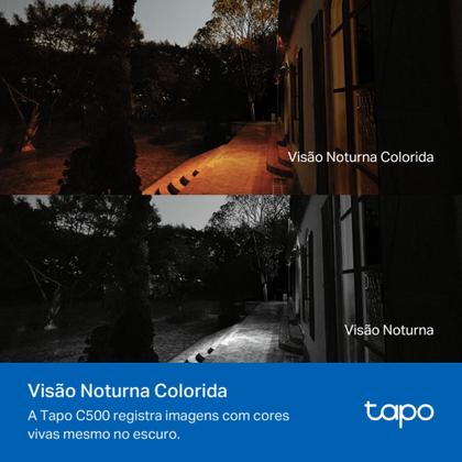 Imagem de Câmera de Segurança Externa Full Hd Wifi 360 Tapo C500 Branco Tp Link