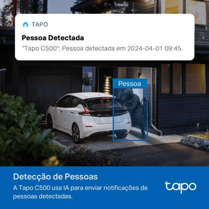 Imagem de Câmera de Segurança Externa Full Hd Wifi 360 Tapo C500 Branco Tp Link