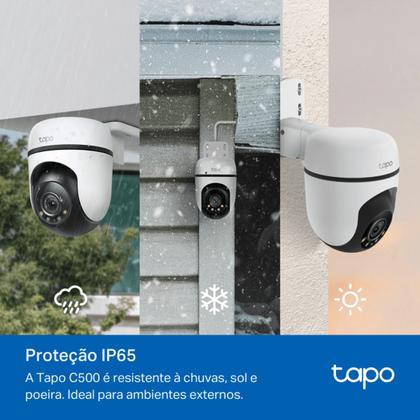 Imagem de Câmera de Segurança Externa Full Hd Wifi 360 Tapo C500 Branco Tp Link