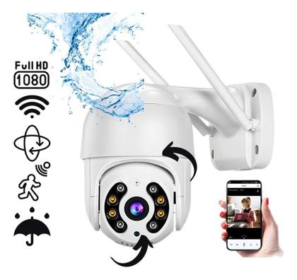 Imagem de Câmera De Segurança Externa Hd Visão Noturna Infravermelho Led Aplicativo Yoosee Jortan Origins