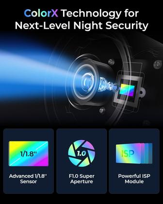 Imagem de Câmera de segurança externa REOLINK ColorX CX410W 4MP 2K