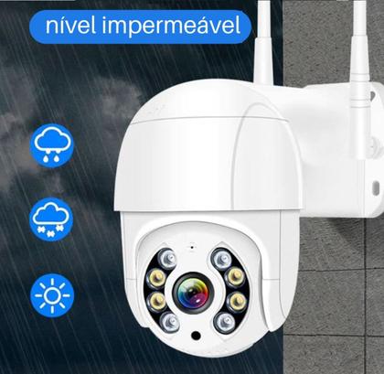 Imagem de Câmera De Segurança Externa Wifi Icsee Ip 360 Prova D'água