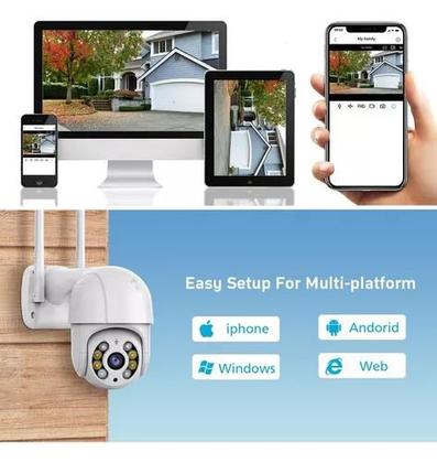Imagem de Câmera de Segurança Externa WIFI PRO A8
