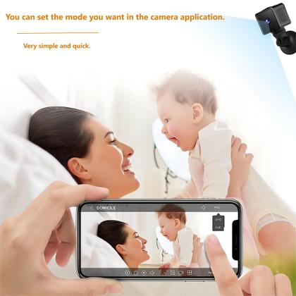 Imagem de Câmera de segurança Gatijan 4K Wireless Wifi interna/externa