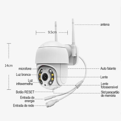 Imagem de Câmera de segurança iCSee A8 - externa