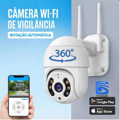 Imagem de Câmera de Segurança Icsee Full HD Prova D'água para Externa