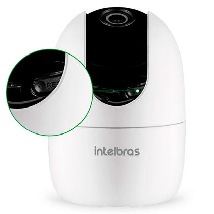 Imagem de Câmera de Segurança Intelbras IP, iM4 C, Wi-Fi, Full HD, Visão 360 Graus, Compatível com Alexa, Google e Mibo, Branca
