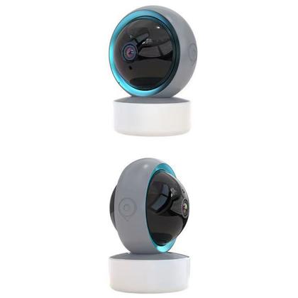 Imagem de Câmera De Segurança Inteligente Panorâmica Ip Wifi Hd 1080p compatível c/ Alexa Google Home Siri