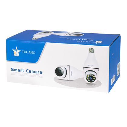 Imagem de Camera de Seguranca IP Tucano TC-E27 - Wi-Fi - Lampada - Branco