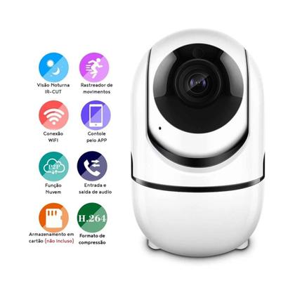 Imagem de Camera De Segurança IP Varredura Automatica Visão Noturna