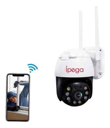 Imagem de Câmera De Segurança Ípega Wifi De 2 Antenas Com Visão Noturna Infravermelho e Sensor De Movimento IP66