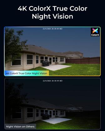 Imagem de Câmera de segurança REOLINK CX810 ColorX 4K UHD com visão noturna
