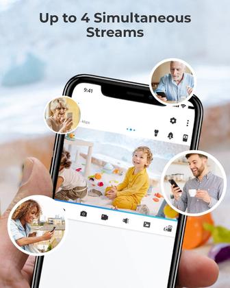 Imagem de Câmera de Segurança REOLINK E1 3MP HD WiFi - Pacote com 2