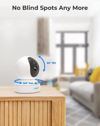 Imagem de Câmera de Segurança REOLINK E1 3MP HD WiFi - Pacote com 2