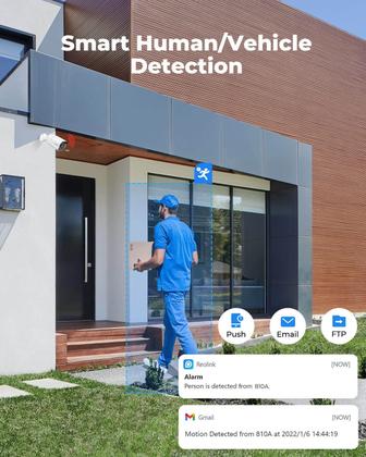 Imagem de Câmera de segurança REOLINK RLC-810A 4K/8MP IP, visão noturna