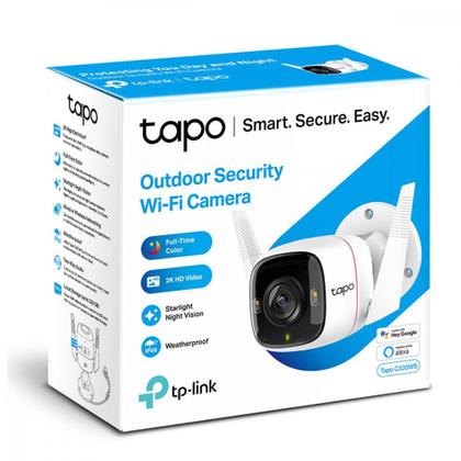 Imagem de Câmera de Segurança Smart Tapo 2K QHD Colorida IP66 Wi-Fi Al