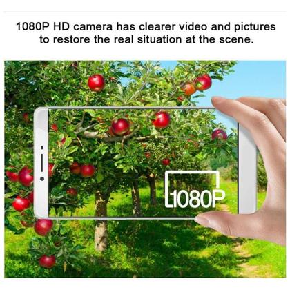 Imagem de Câmera de segurança solar genérica com visão noturna