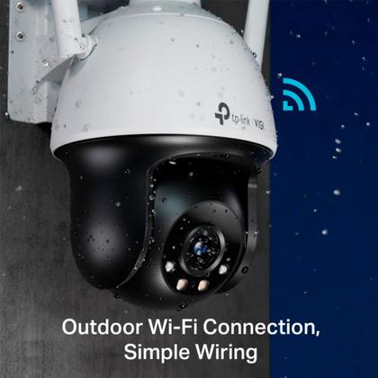 Câmera De Segurança TP-Link IP Colorida 4MP QHD VIGI C540-W 4mm