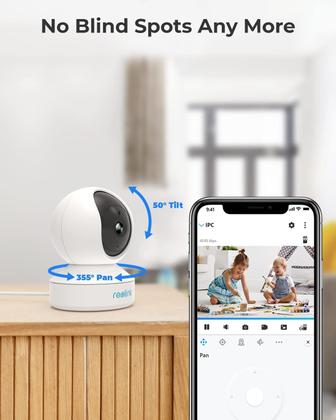 Imagem de Câmera de Segurança Wi-Fi REOLINK E1 - 3MP HD 2K com Visão Noturna