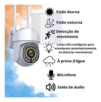 Imagem de Câmera de Segurança Wi-Fi yoosee , Áudio,Detecção de Movimento e A Prova dágua