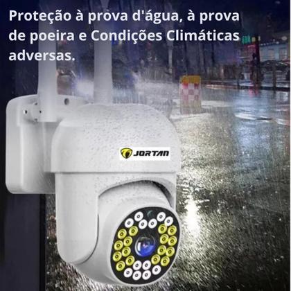 Imagem de Câmera de Segurança Wifi IP Prova Dágua Visão Noturna Colorida