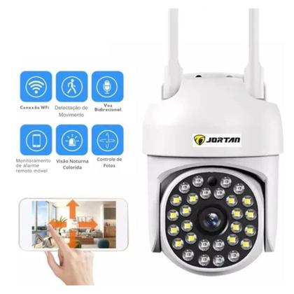 Imagem de Câmera de Segurança Wifi IP Prova Dágua Visão Noturna Colorida