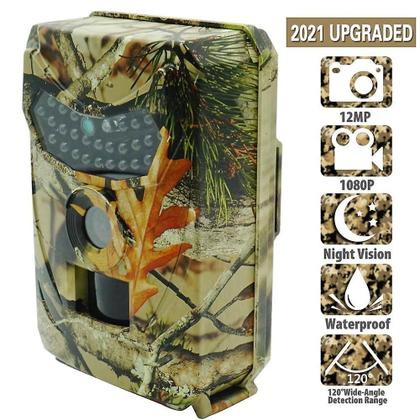 Imagem de Câmera de trilha de caça ao ar livre, novo detector de anima