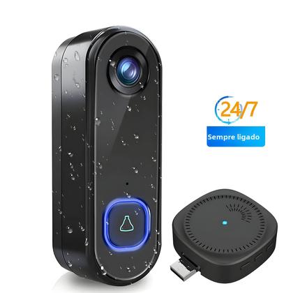 Imagem de Câmera De Vídeo Sem Fio Para Porta Externa 1080P À Prova d'Água IP65 TUYA Alexa Google Home