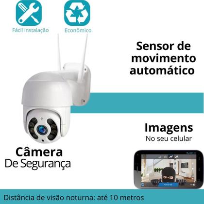 Imagem de Câmera De Vigilância Avançada E Infravermelho Interna